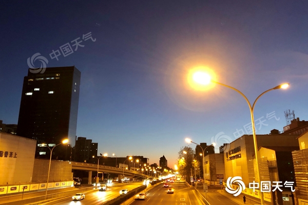 晴冷!今天北京阵风达5~6级 早上城区气温普遍低于-2℃