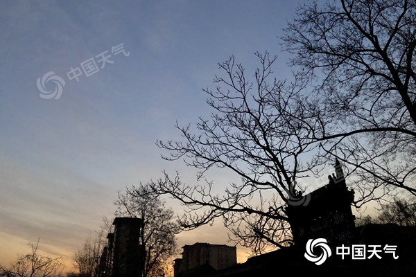 北京今明天气温上升 周末冷空气再袭最高气温跌至冰点