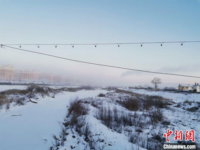 内蒙古呼伦贝尔出现零下43.6摄氏度极寒天气