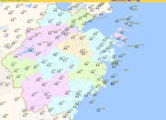浙江天气：未来两天大部