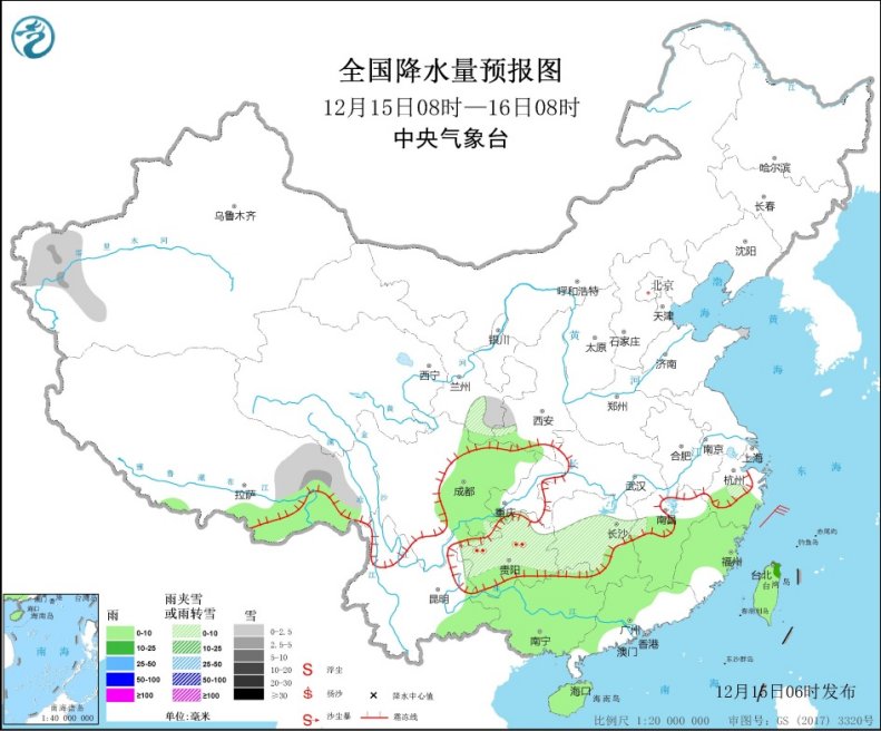 全国天气丨中东部气温开始回升 南方雨雪渐减弱