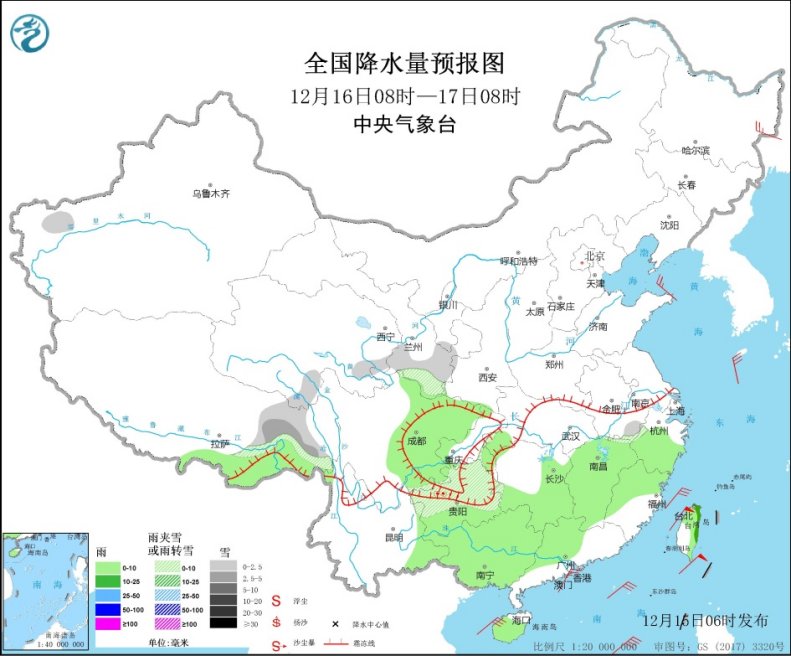 全国天气丨中东部气温开始回升 南方雨雪渐减弱