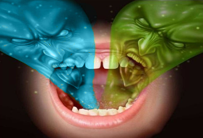 肝受损 身上可能1处变黄，2处变黑 3处发臭 希望你一个没占