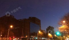 12月22日北京晴冷持续早晚