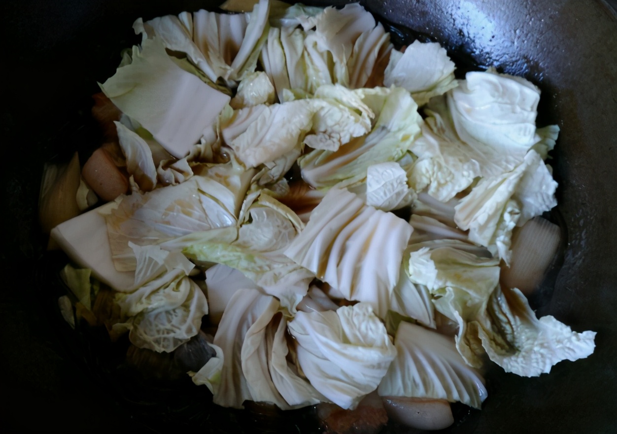 做白菜炖粉条,白菜和粉条哪个先放?教你正确做法,味道好下饭香