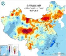 我国北方气温开始回升，