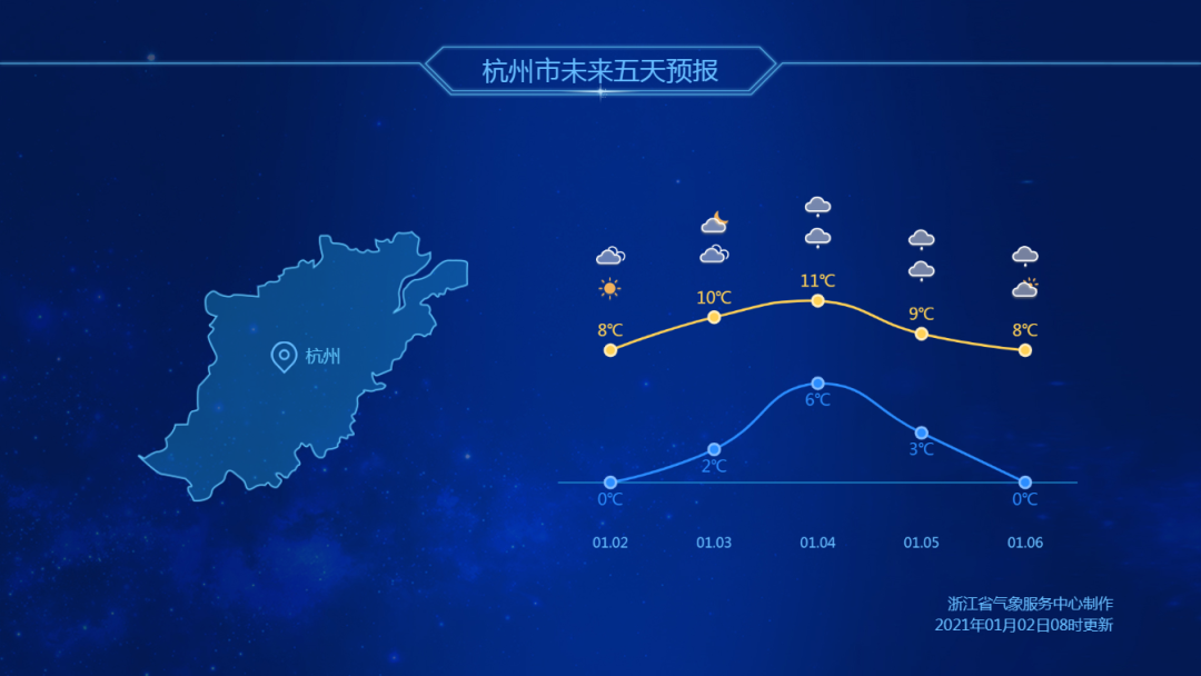 升温！2021年第一场雪以及大范围冰冻天气随后赶到