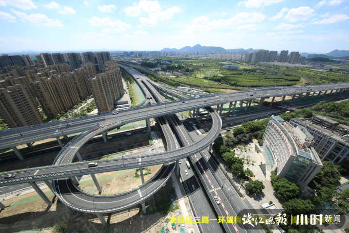五年建成快速路127公里,杭州“上天入地”构建综合交通立体路网