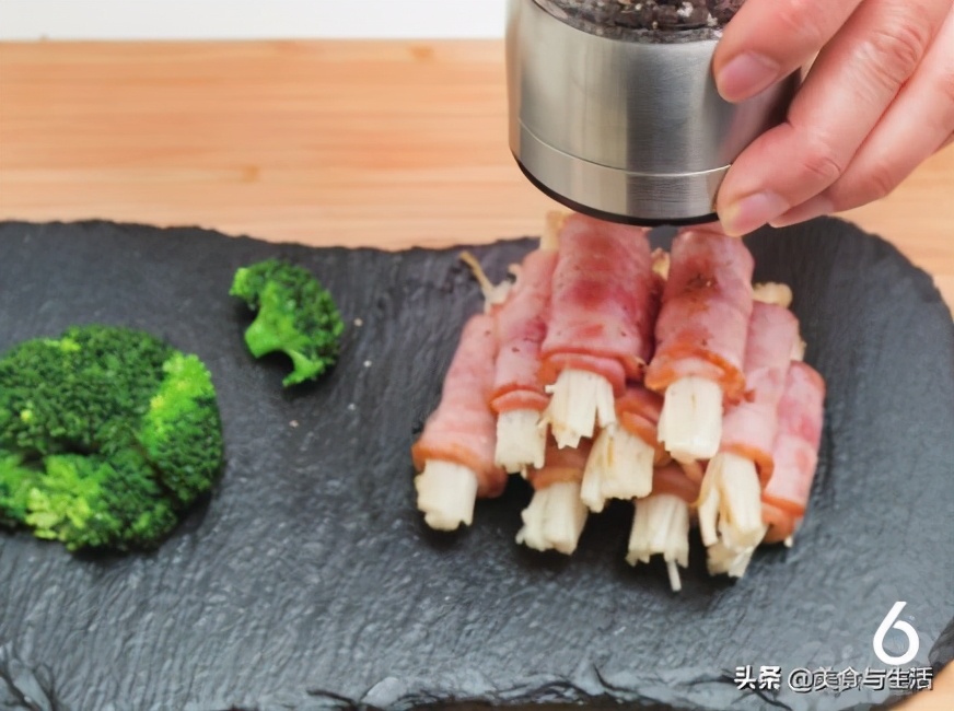 金针菇这样做,鲜香开胃,家宴待客做上一盘,好看又好吃