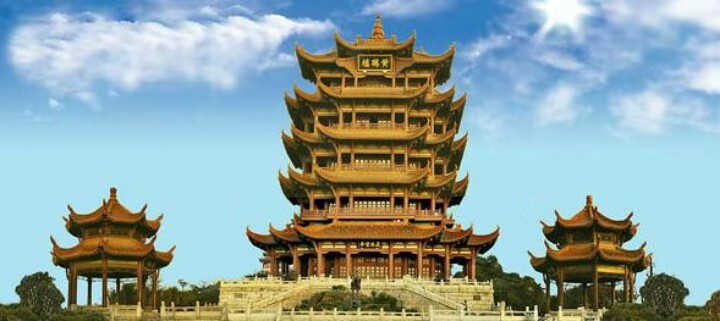 白云千载空悠悠 此地屹立黄鹤楼