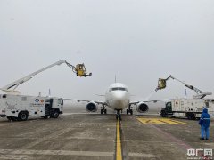 南昌机场已启动冰雪天气