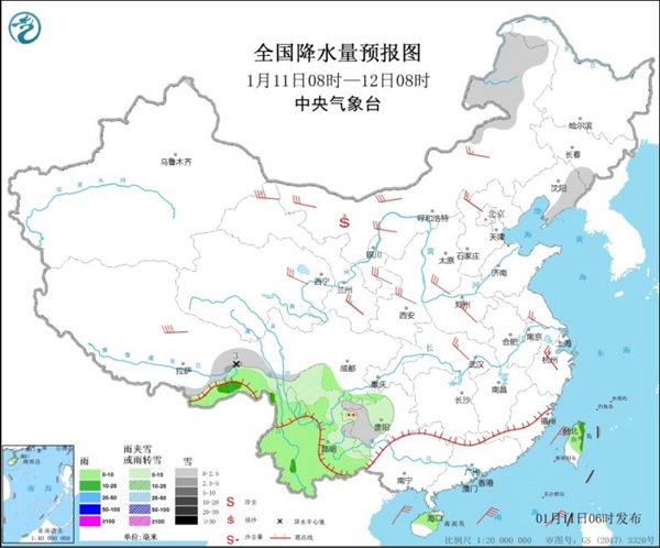 西南地区仍降温明显 明起大部回暖加速