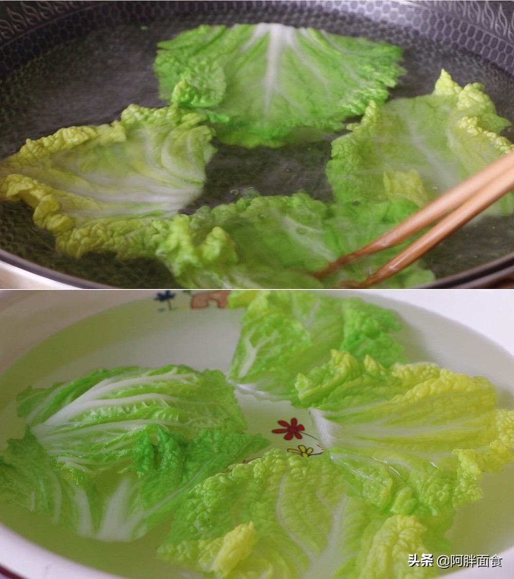 白菜这吃法太香了,老做法教会你,上桌一层比一层香,鲜嫩又多汁