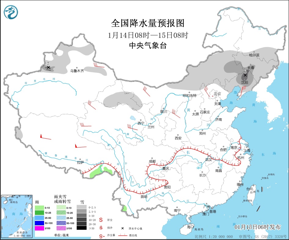 我国大部地区降水稀少气温回升 新疆北部将有降雪和大风降温天气