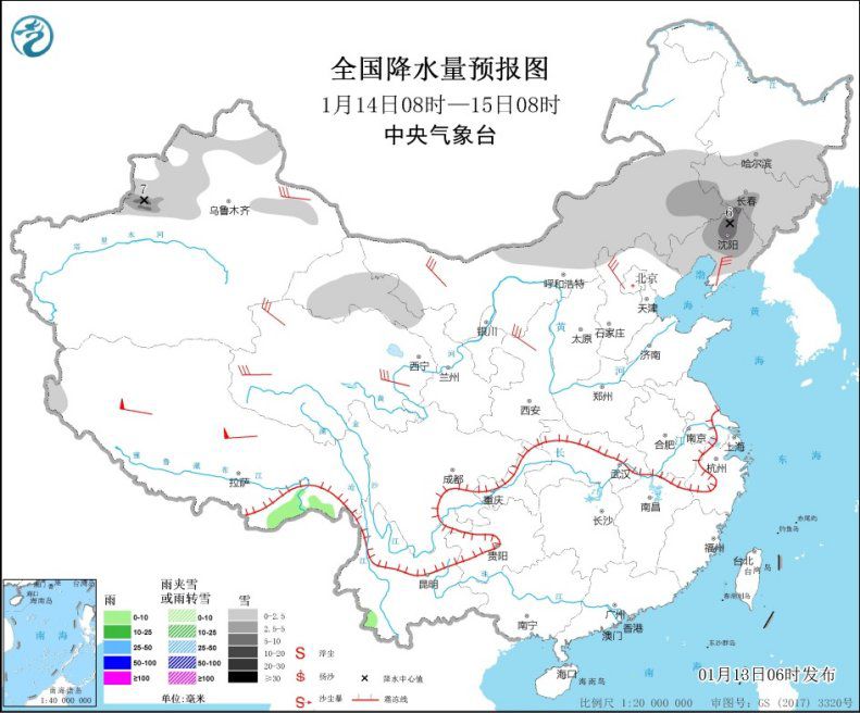 全国大部地区降水稀少气温回升 华北等地多沙尘天气