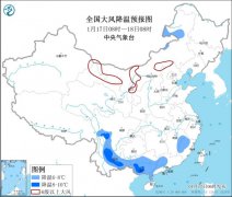 受寒潮天气影响，我国大