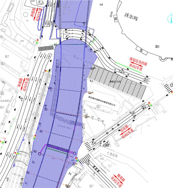 南京华电路与迈尧西路交通组织方案发布