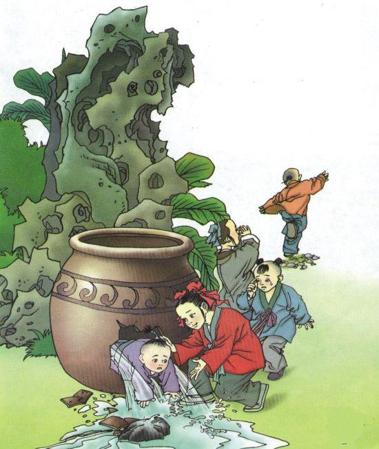 世人皆知司马光砸缸,却很少有人知道,掉缸里的小孩是谁