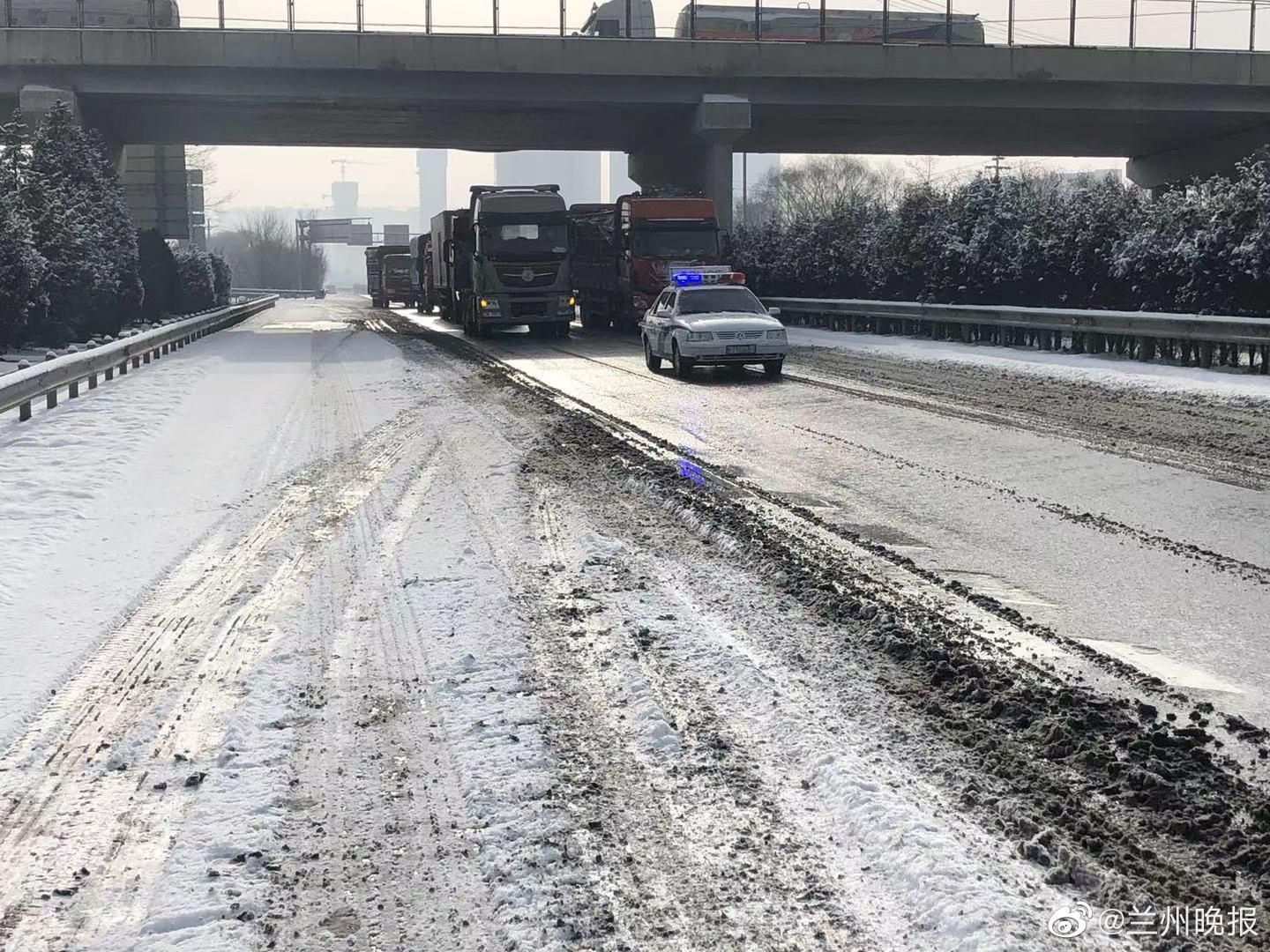 天气转晴 甘肃主线路网通行正常