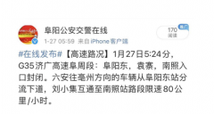 受雨雾天气影响安徽阜阳