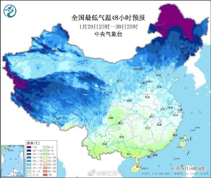 冷空气再度发威 好在天气晴朗!是“大洗”之日了