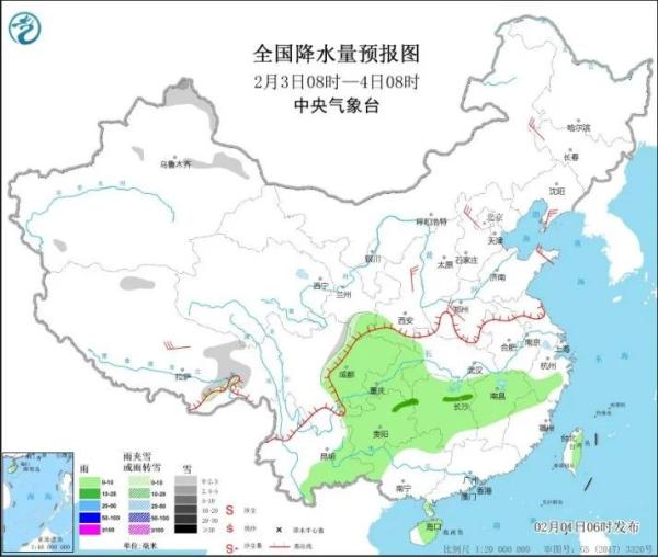 冷空气影响持续！本周南方阴雨连绵 |天气展望
