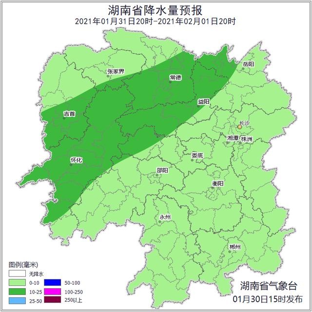 天气丨未来一周湖南降水频繁,长沙只有这一天晴