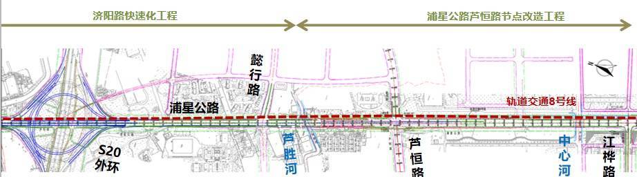 上海南北交通大动脉畅通“大手术”：浦星公路跨芦恒路节点改造工程建成通车