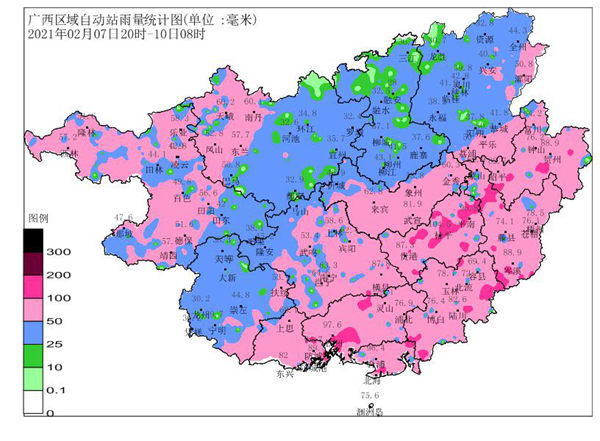 广西强降雨天气过程结束