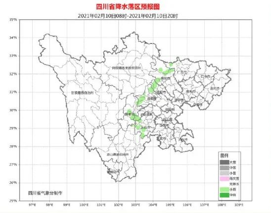 春节期间四川天气预报出炉