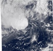 第1号台风“杜鹃”在西北