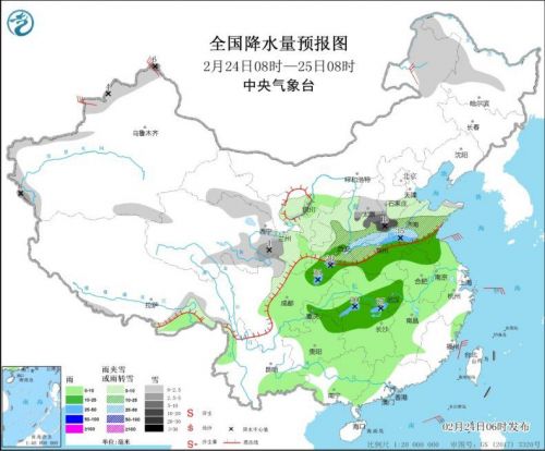 天气预报:强冷空气将自西向东影响全国大部地区