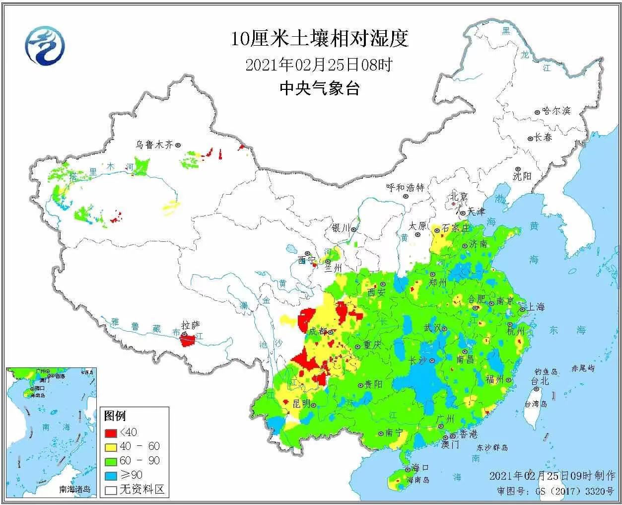 中东部雨雪天气拉开序幕,新轮冷空气待发,警惕!该地3月仍有雪