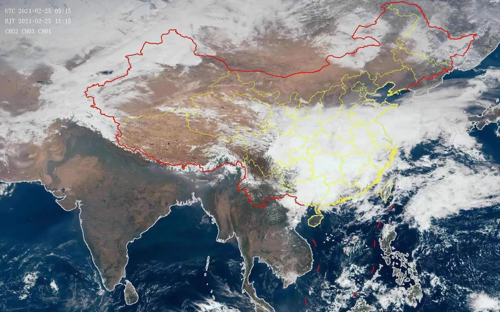 中东部雨雪天气拉开序幕，新轮冷空气待发，警惕！该地3月仍有雪