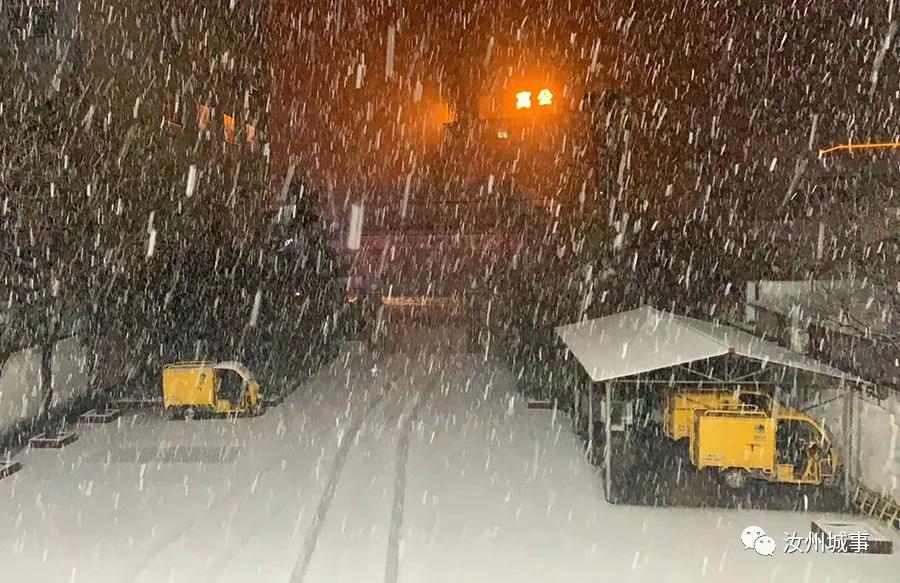 昨晚，汝州惊现“雷打雪”天气，原因竟是？