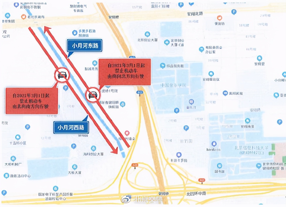 下周逢开学及两会,北京交警发布提醒,部分路段将采取交通管制