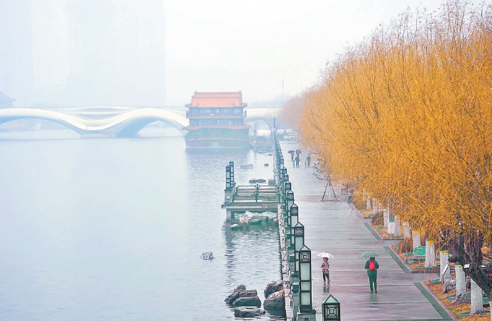 北京最新天气预报：雨雪天气今天上午结束，本周气温起伏不定