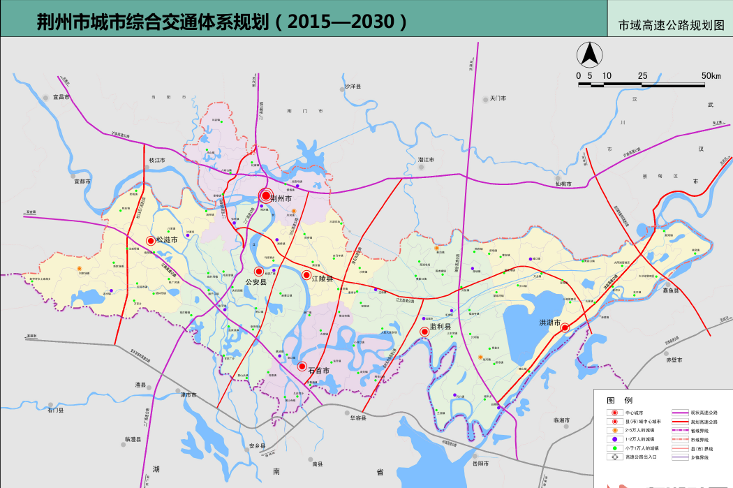 荆州2021年交通建设，共有4大亮点，2座大桥开工是关键