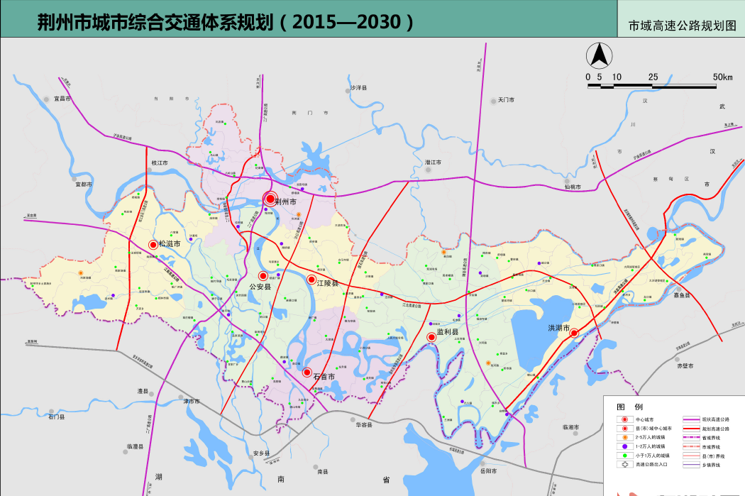 荆州2021年交通建设,共有4大亮点,2座大桥开工是关键