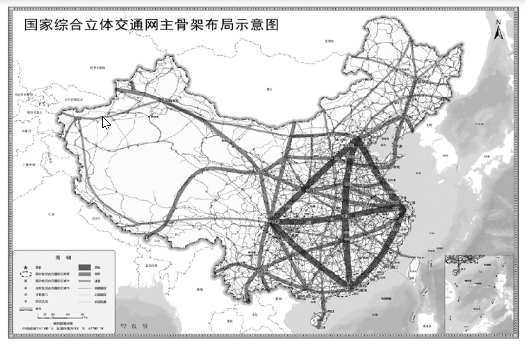 成渝地区将成为中国交通第四极