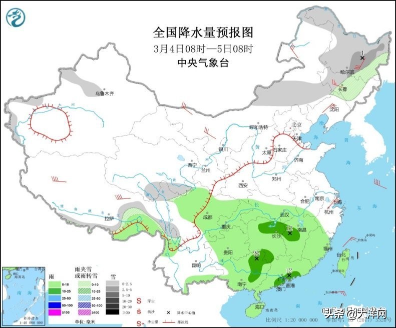 南方首轮大范围对流天气来袭 江南等地有暴雨