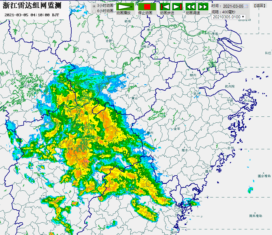 今年首次范围较大的雷雨天气来了!你知道吗,三月浙江平均雷暴日有3到5天