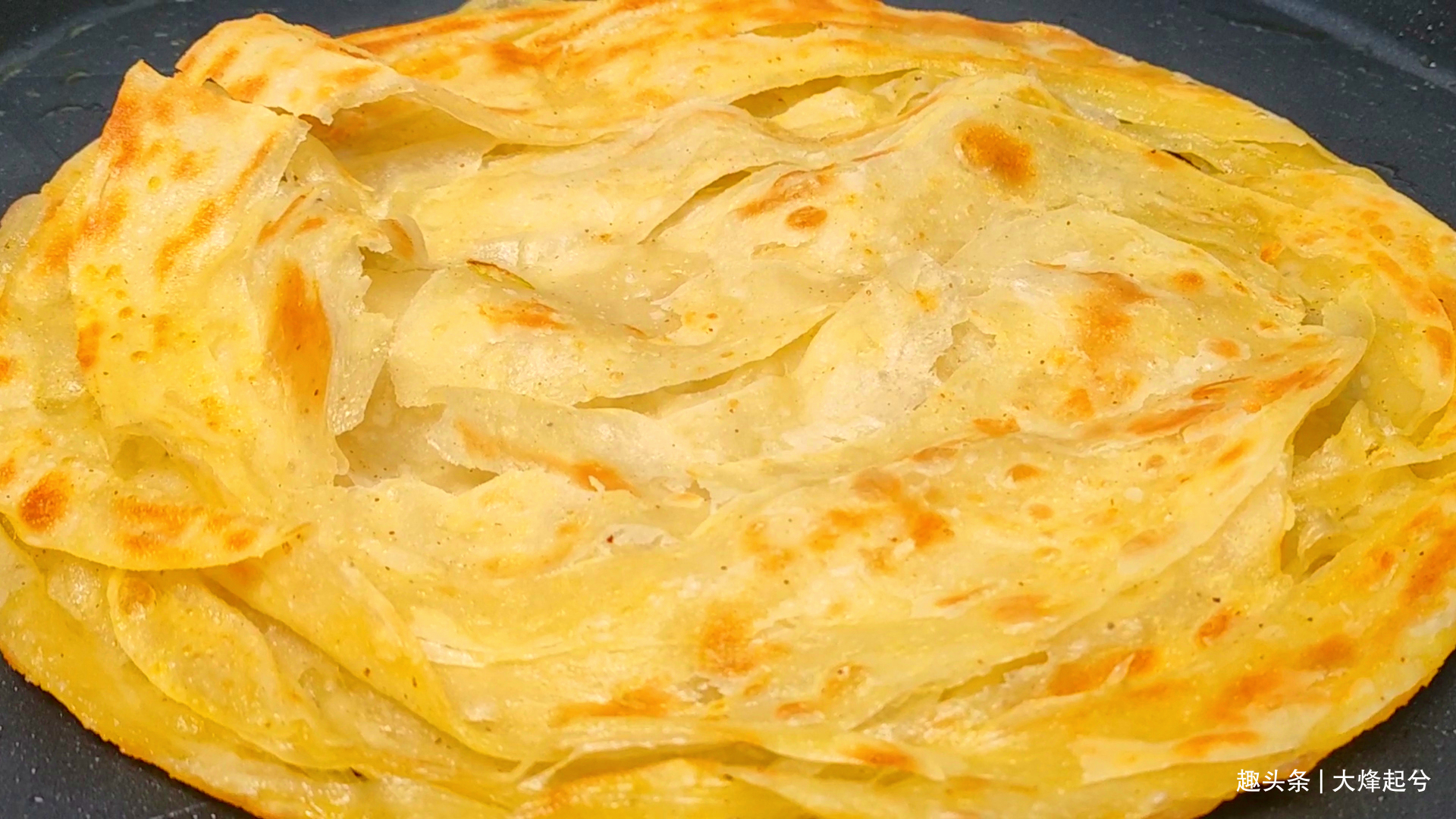 烙饼好吃有秘诀，记住这3个关键点，保证柔软多层，放凉也不硬