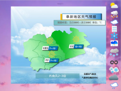 阜新今日天气：晴，西南