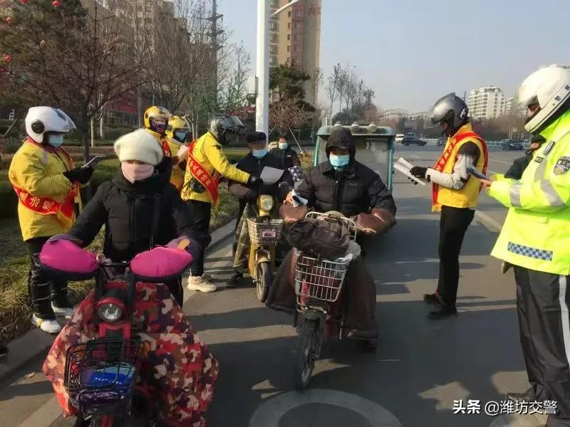 潍坊公安交警开展全市道路交通安全大排查大整治!