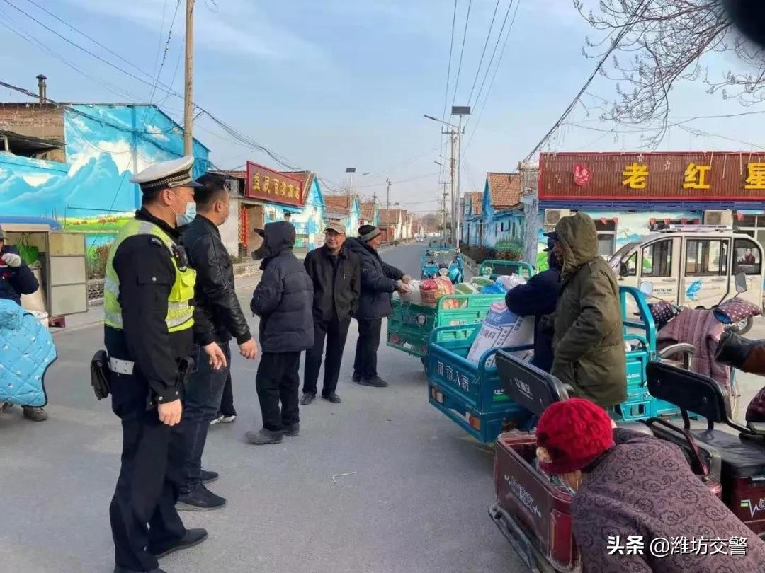 潍坊公安交警开展全市道路交通安全大排查大整治!