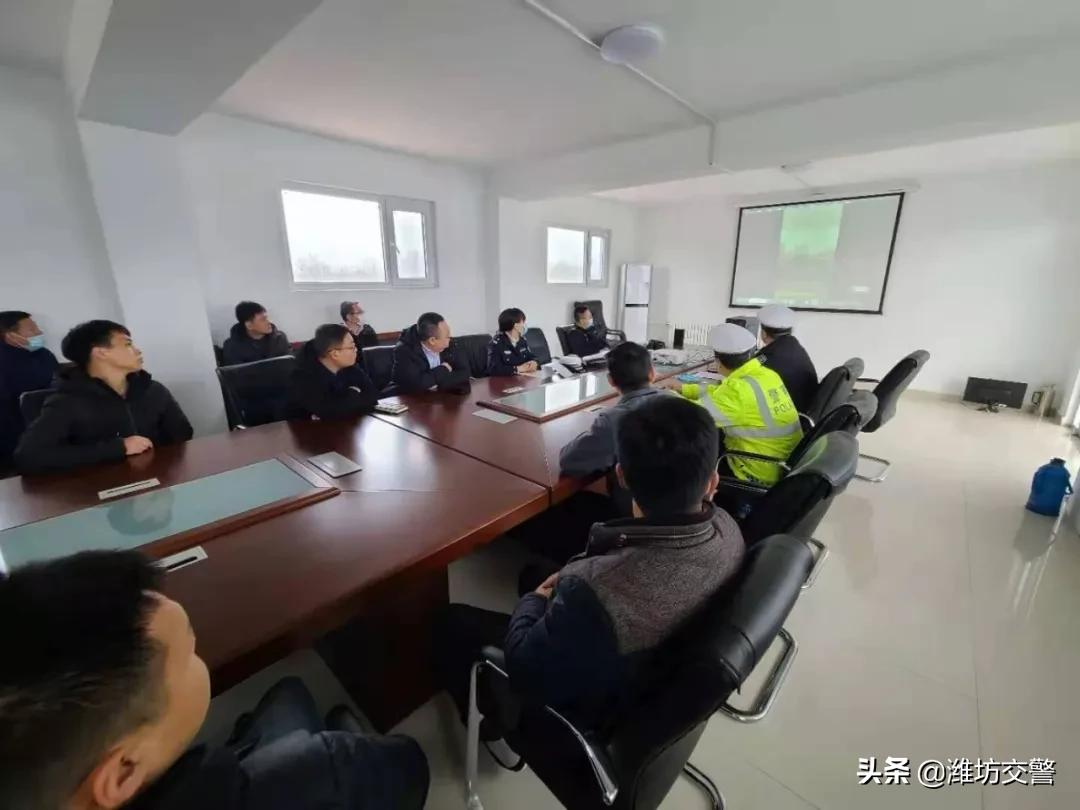 潍坊公安交警开展全市道路交通安全大排查大整治!