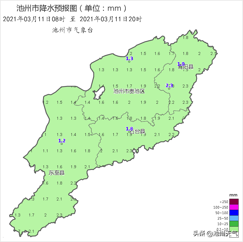 今天晒个小太阳，夜里又转雨......