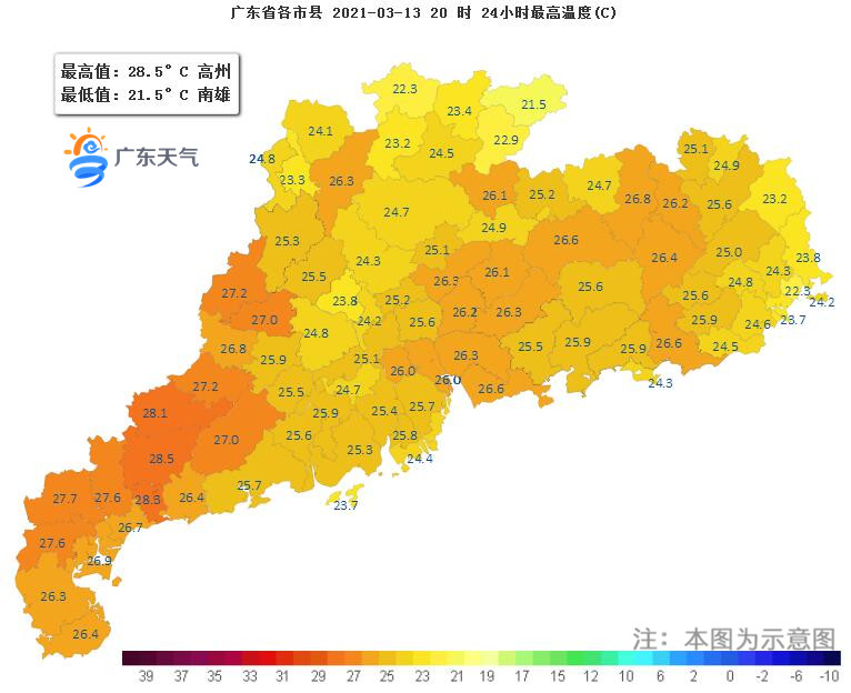 15-17日温湿缓升，部分市县早晚有（轻）雾