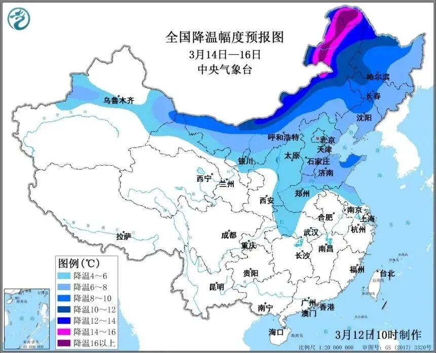 冷空气来了！甘肃省河西有大风沙尘天气